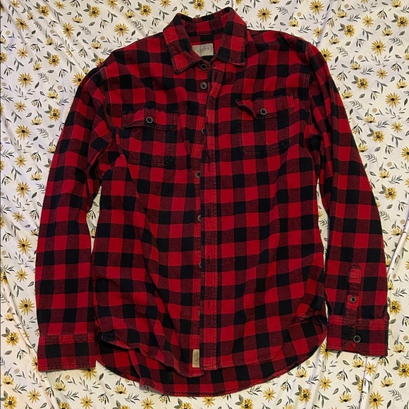 Jachs Other - Jachs Red and Black Heavyweight Plaid Men's Flannel